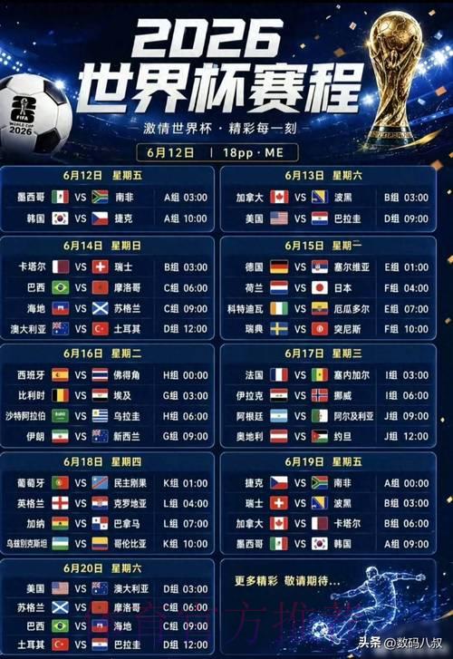 2026年世界杯赛事比分官方网站 2026年世界杯赛事比分官方网站